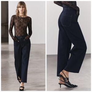 Zara high rise jeans